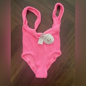Hunza G bathing suit. Bubblegum pink. One size it’s all